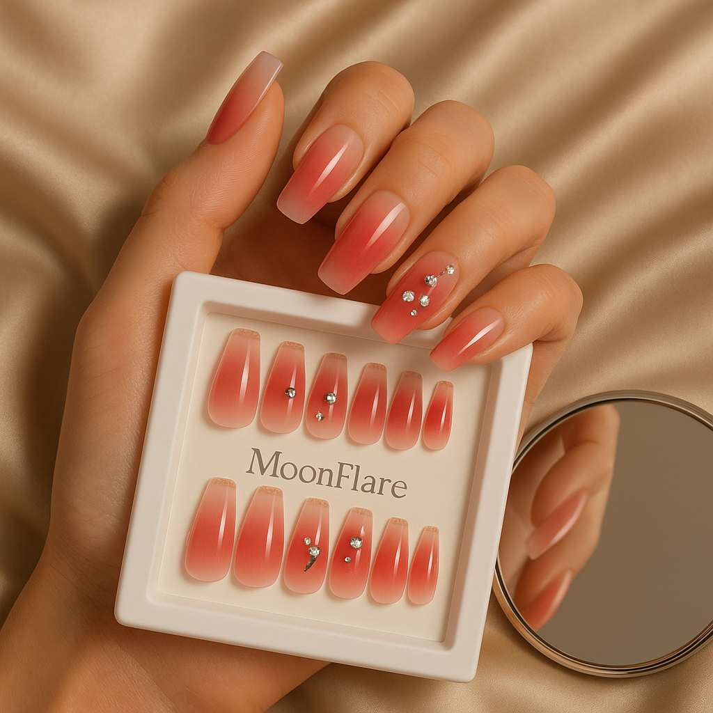 Press On Light Pink Nails